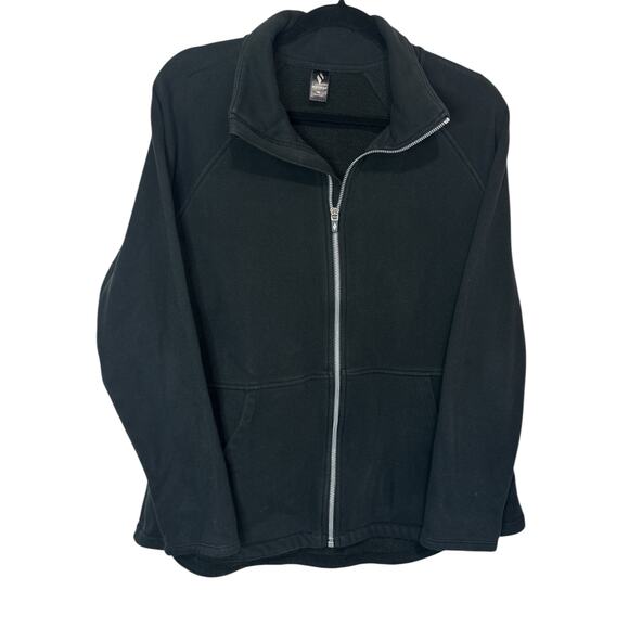 Skechers Black Full-Zip Jacket • Size L • Casual Travel Layer - Picture 1 of 4